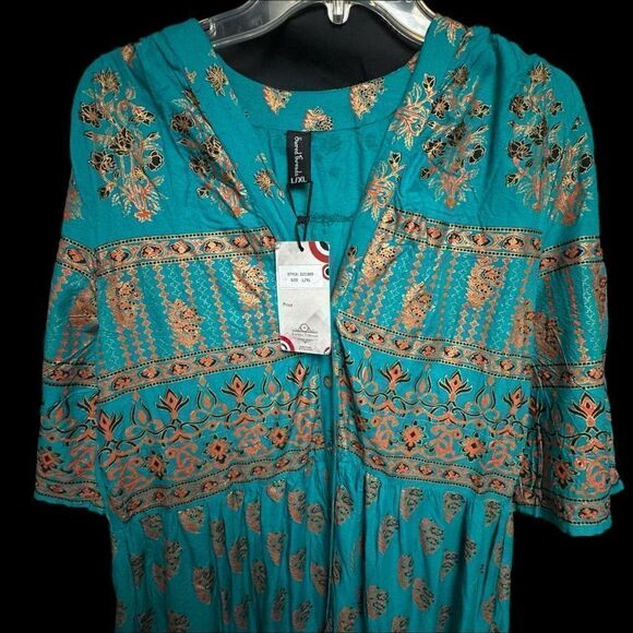 Sacred Threads Dress Made in India NWT - Picture 3 of 6